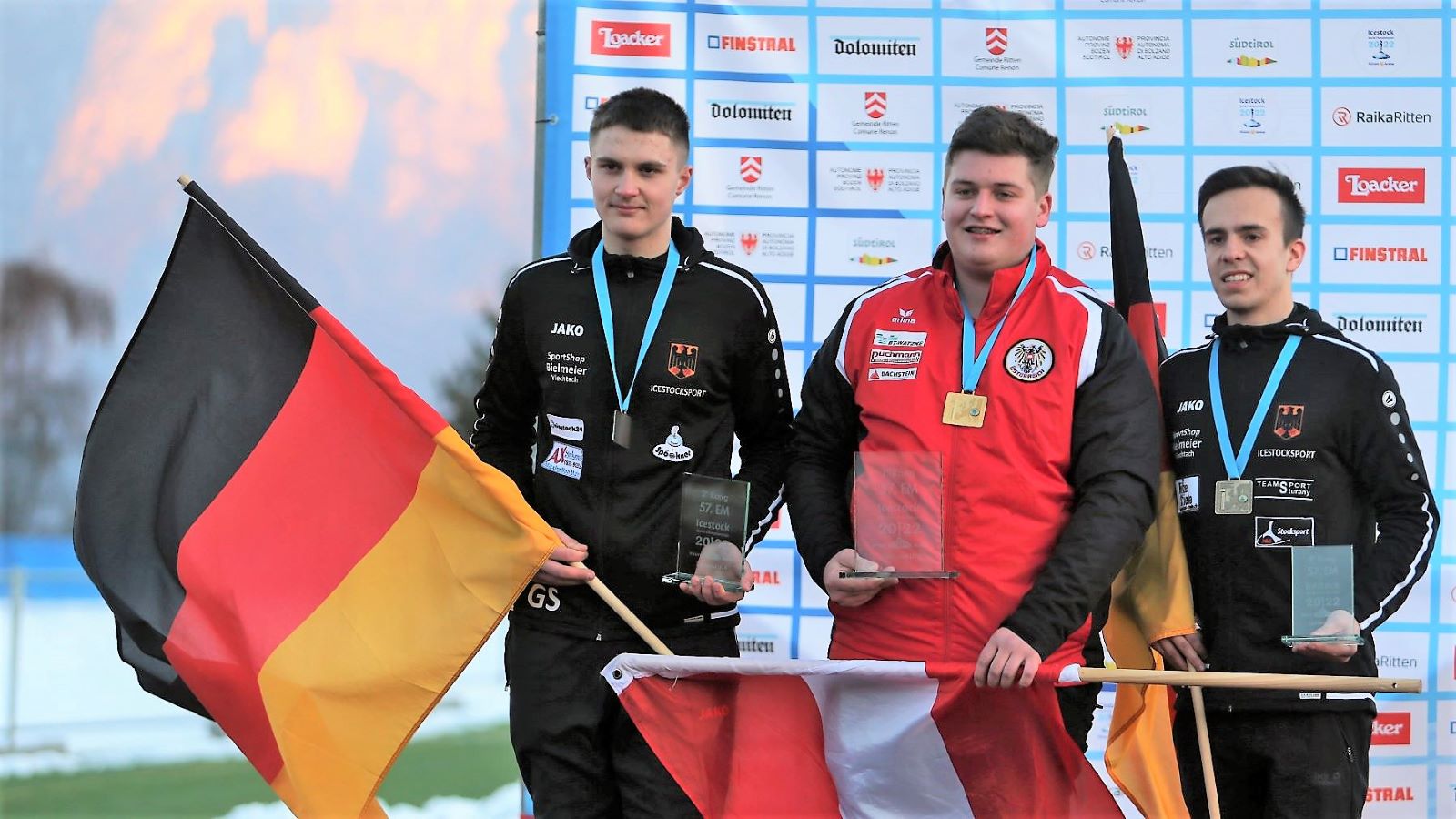 Ziel Einzelbewerbe: 2 x Gold, 1 x Silber, 2 x Bronze für Österreich