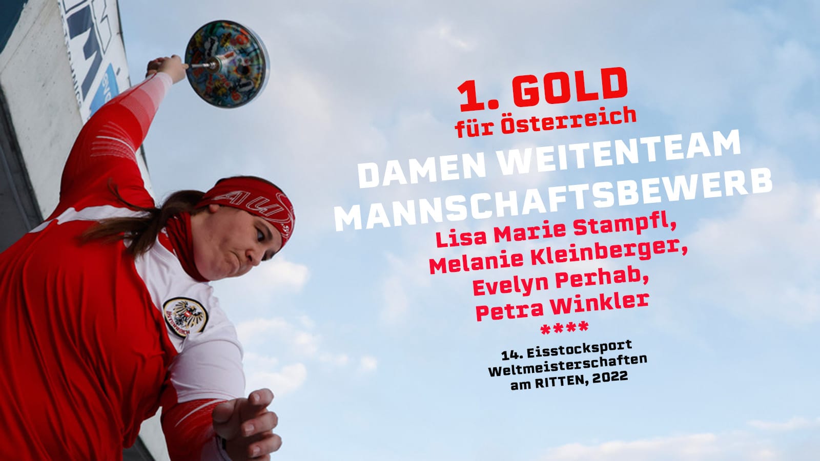 Erstes Gold für Österreich!