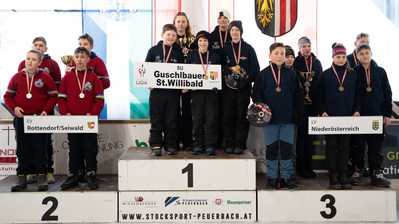 Jugend U14: GOLD für SU Stocksport St. Willibald (OÖ)