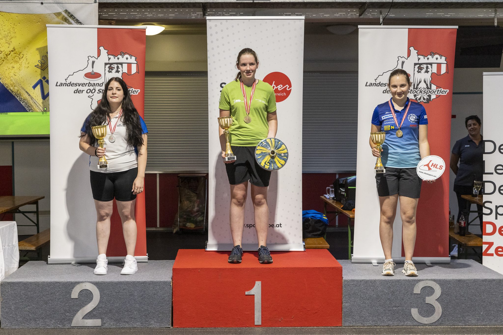 Doppelgold für Marlene Pinkl und Rebekka Riedler in den Nachwuchsklassen