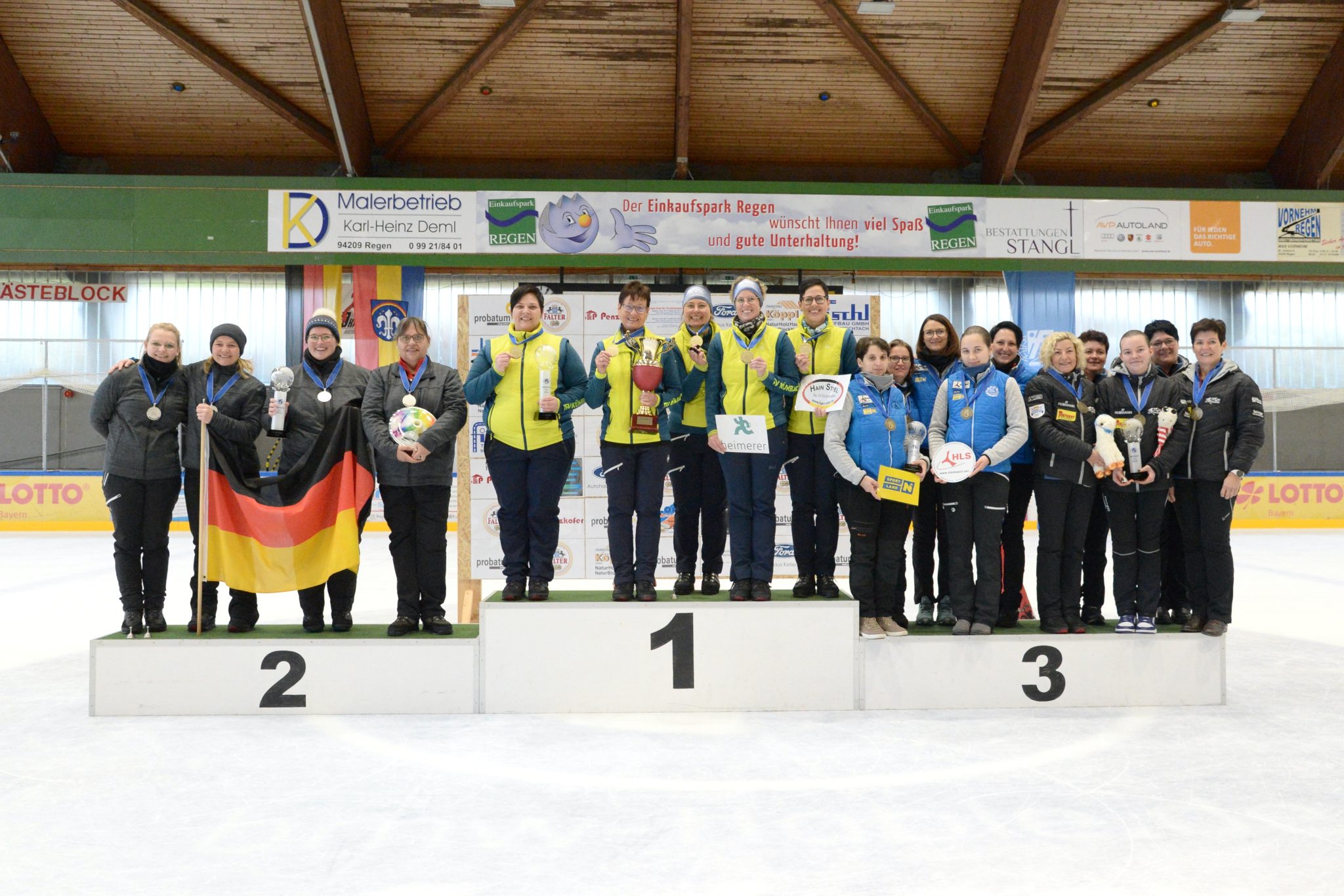 Europacup Bronze an ESV Neustift Innermanzing und ESV Großfeistritz