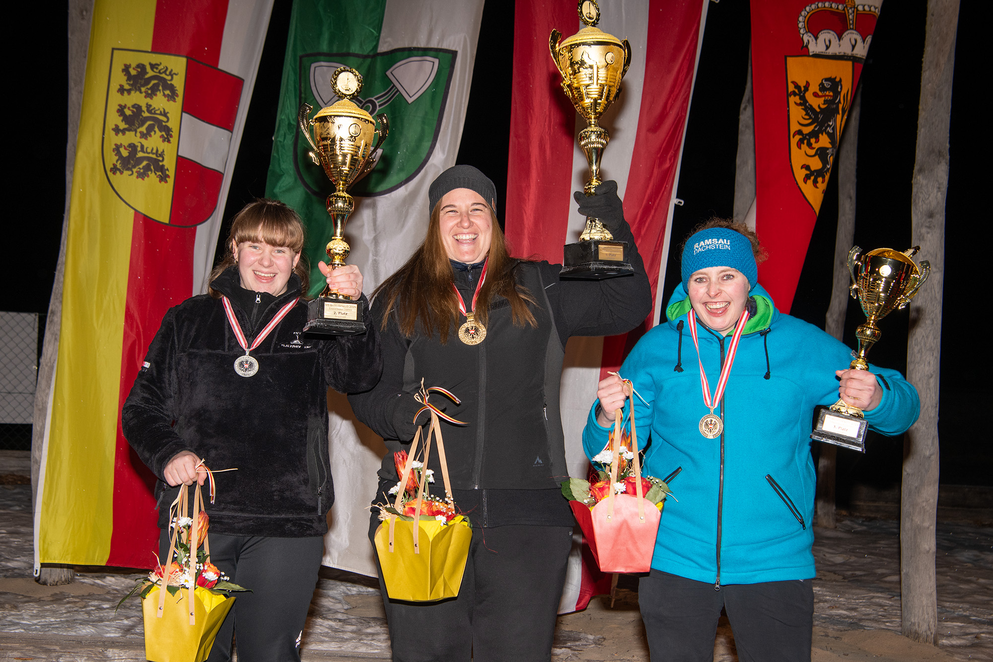 Staatsmeistertitel für Stampfl und Neubauer – Sensation durch Kerstin Fischerauer