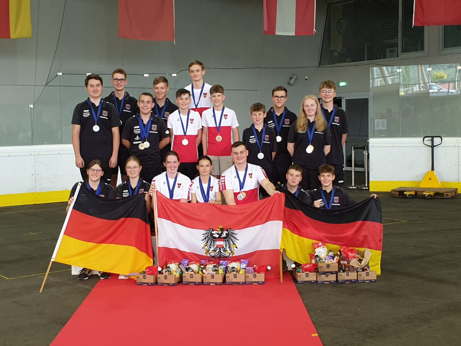 Euro Grand Prix U16: 3xGold, 3xSilber und 1xBronze