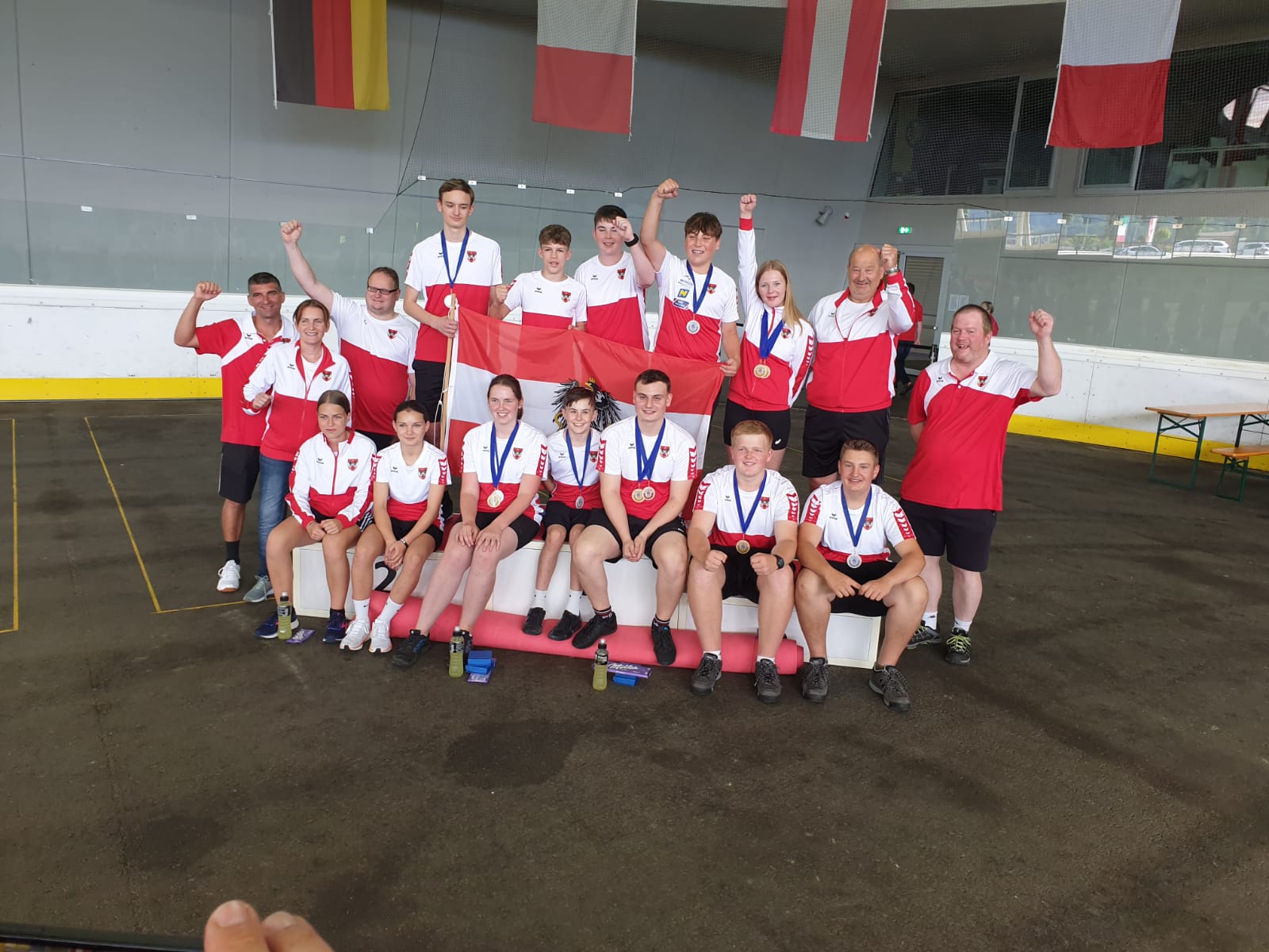 Euro Grand Prix U16: 3xGold, 3xSilber und 1xBronze