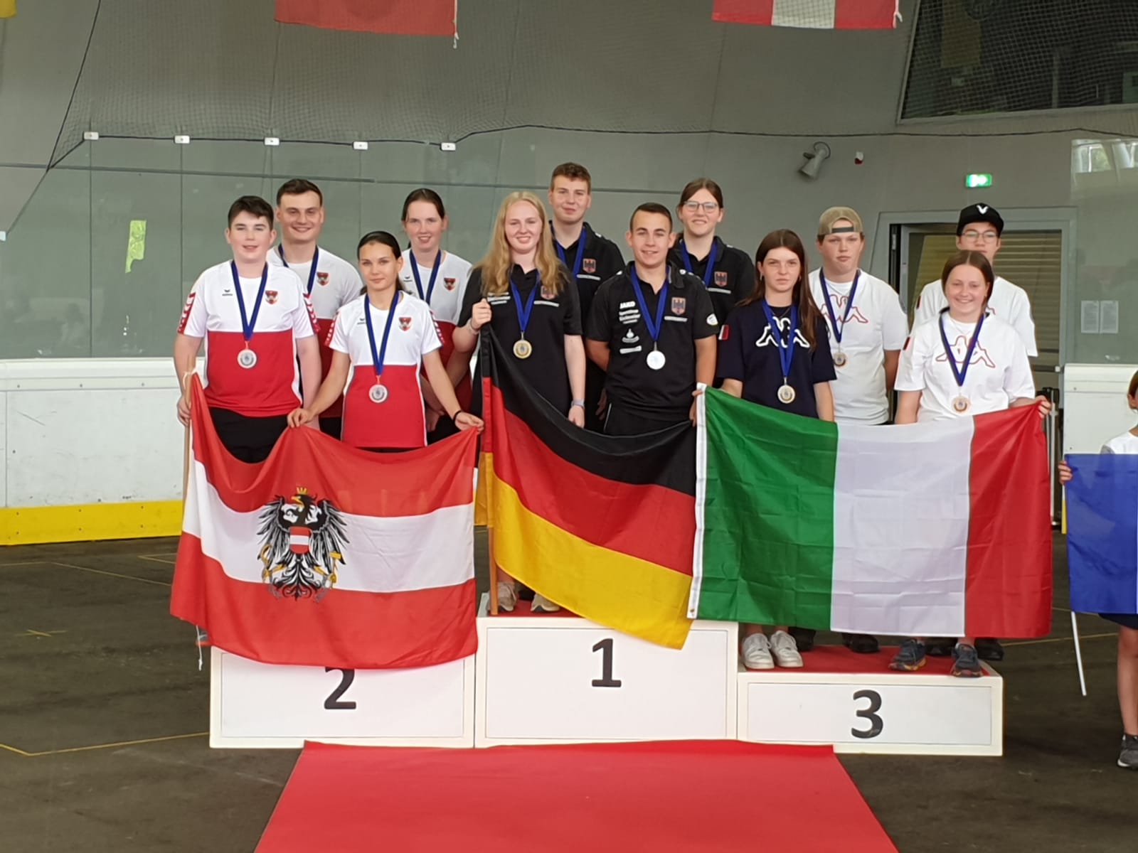 Euro Grand Prix U16: 3xGold, 3xSilber und 1xBronze