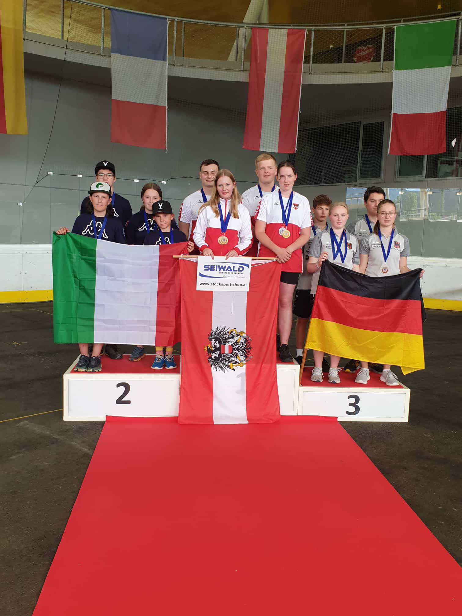 Euro Grand Prix U16: 3xGold, 3xSilber und 1xBronze