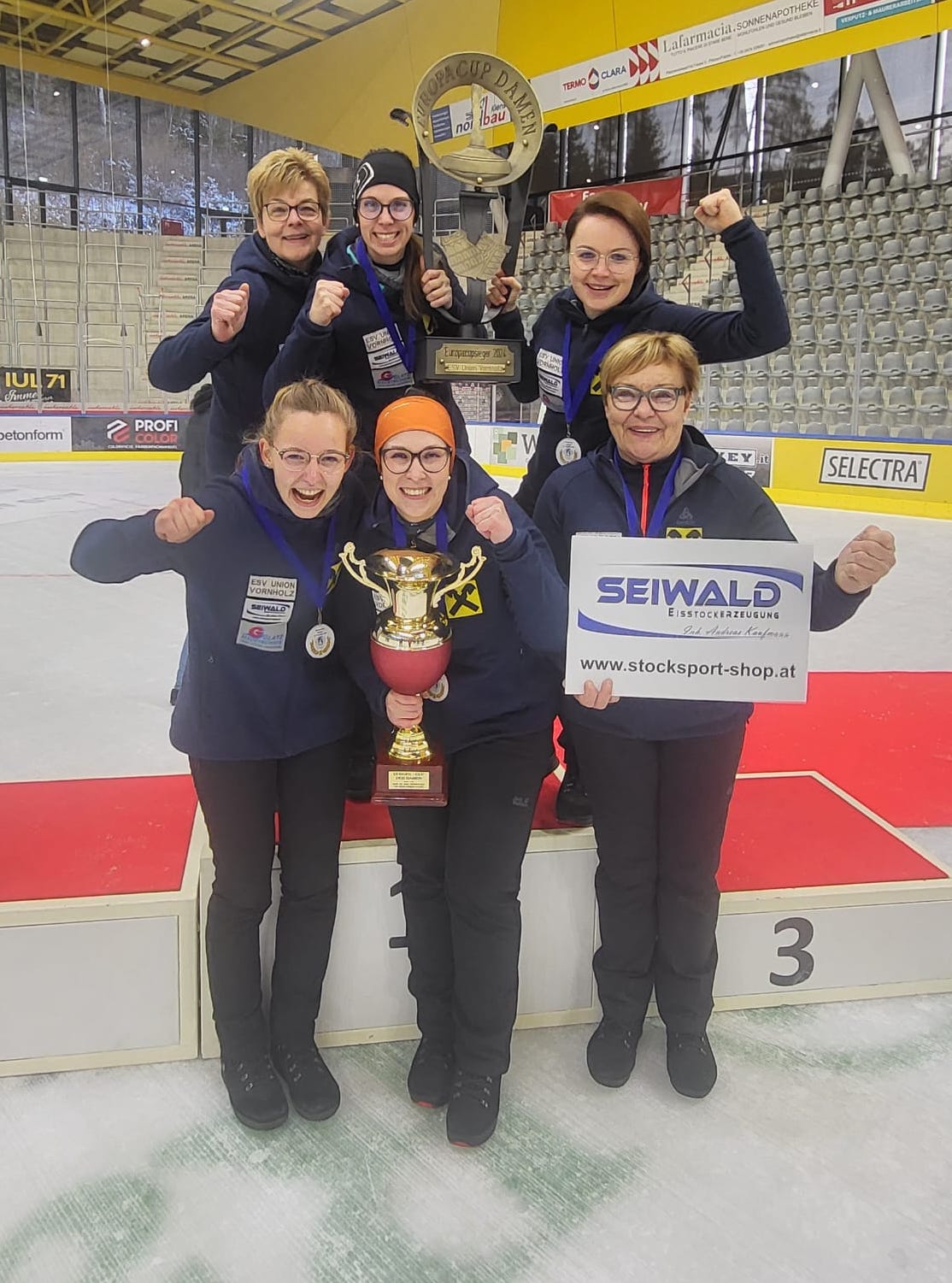 Vornholz und Wang Europacup-Sieger – Bronze für Rottendorf